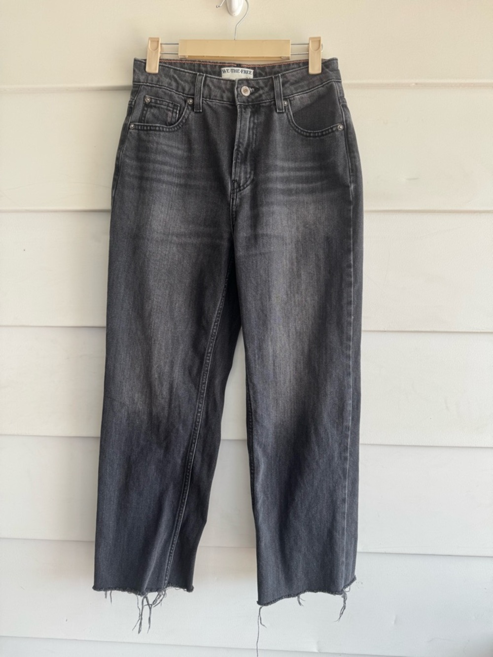 We the Free Pacifica High Rise Slim Straight Leg Jeans 26